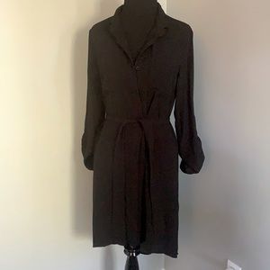 Belted Shirt Dress